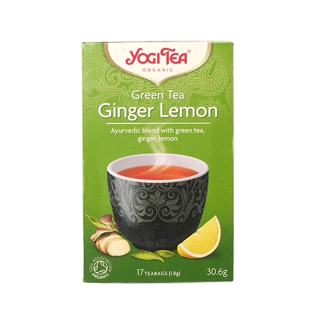 Te Green Tea Ginger Lemon 17 påsar