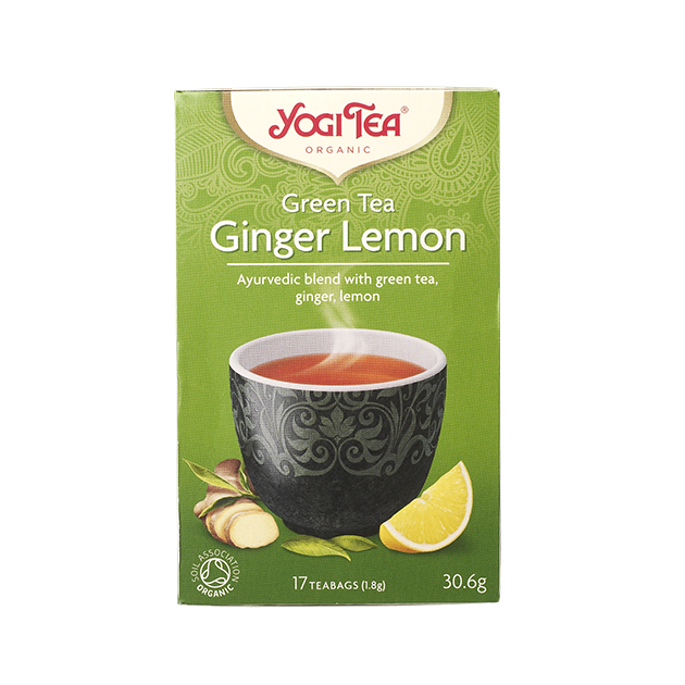 Te Green Tea Ginger Lemon 17 påsar