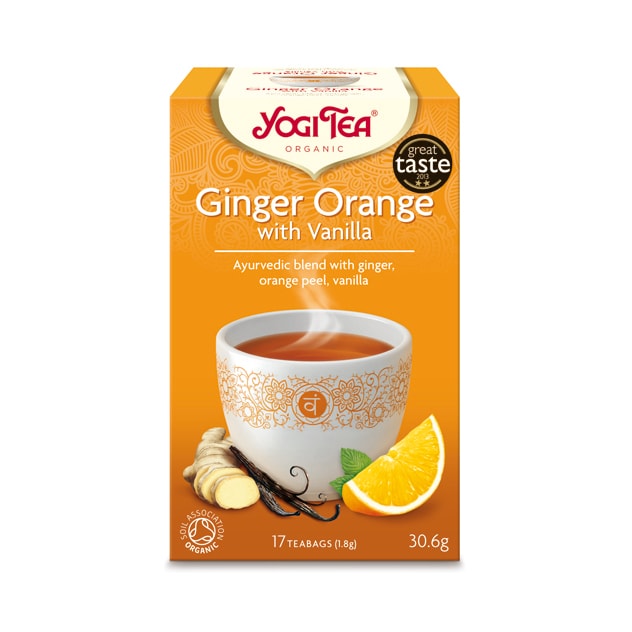 Te Ginger Orange with Vanilla 17 påsar