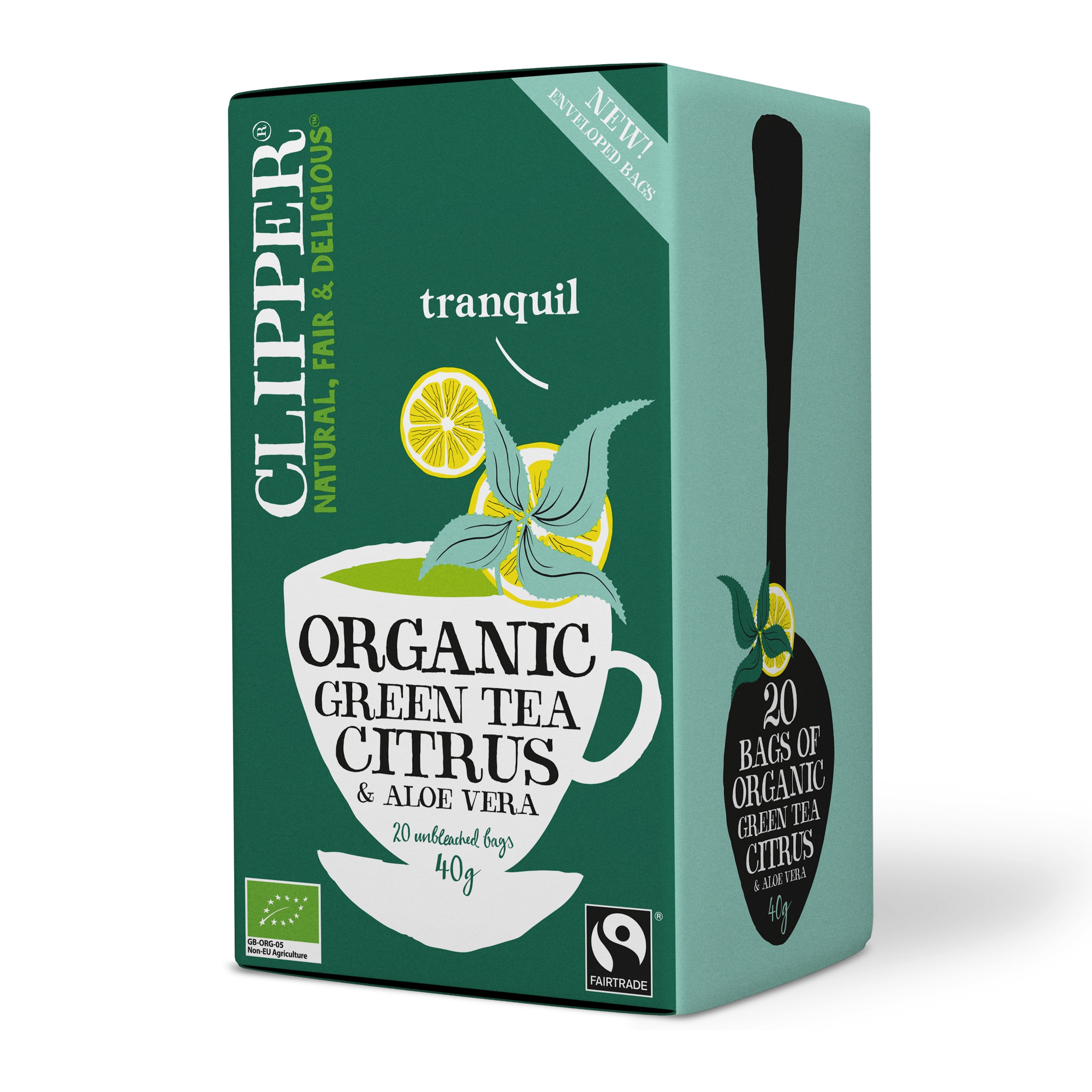 Green Tea Citrus Aloe Vera 20 påsar