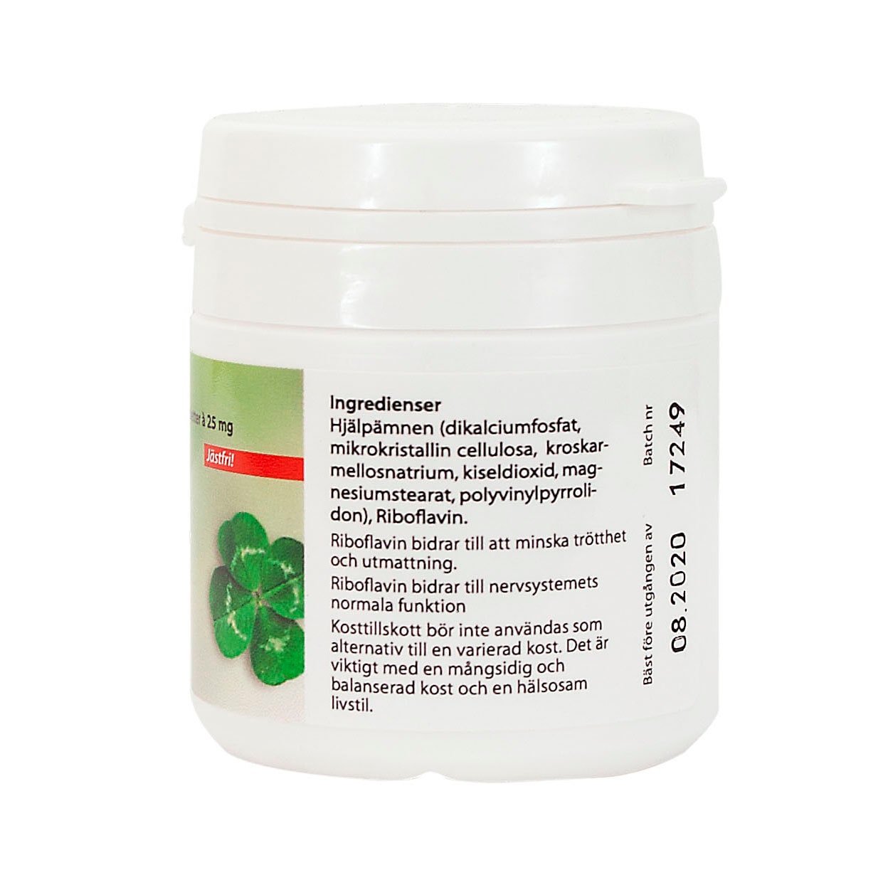 Vitamin B2 50 tabletter