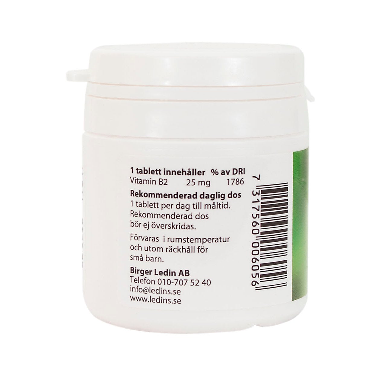Vitamin B2 50 tabletter