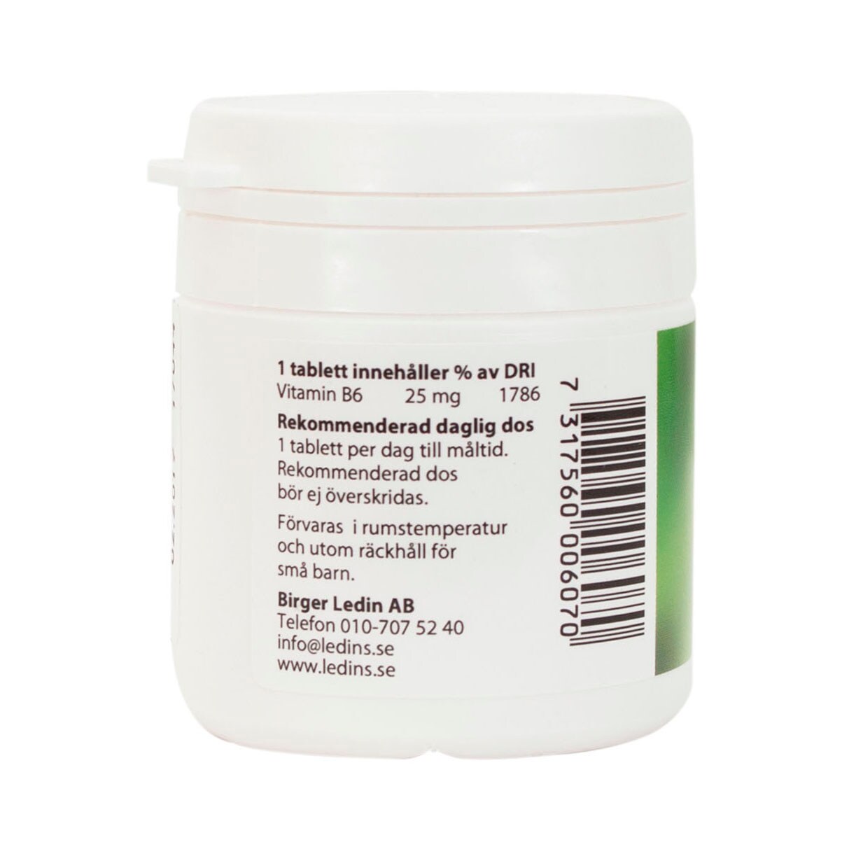 Vitamin B6 50 tabletter