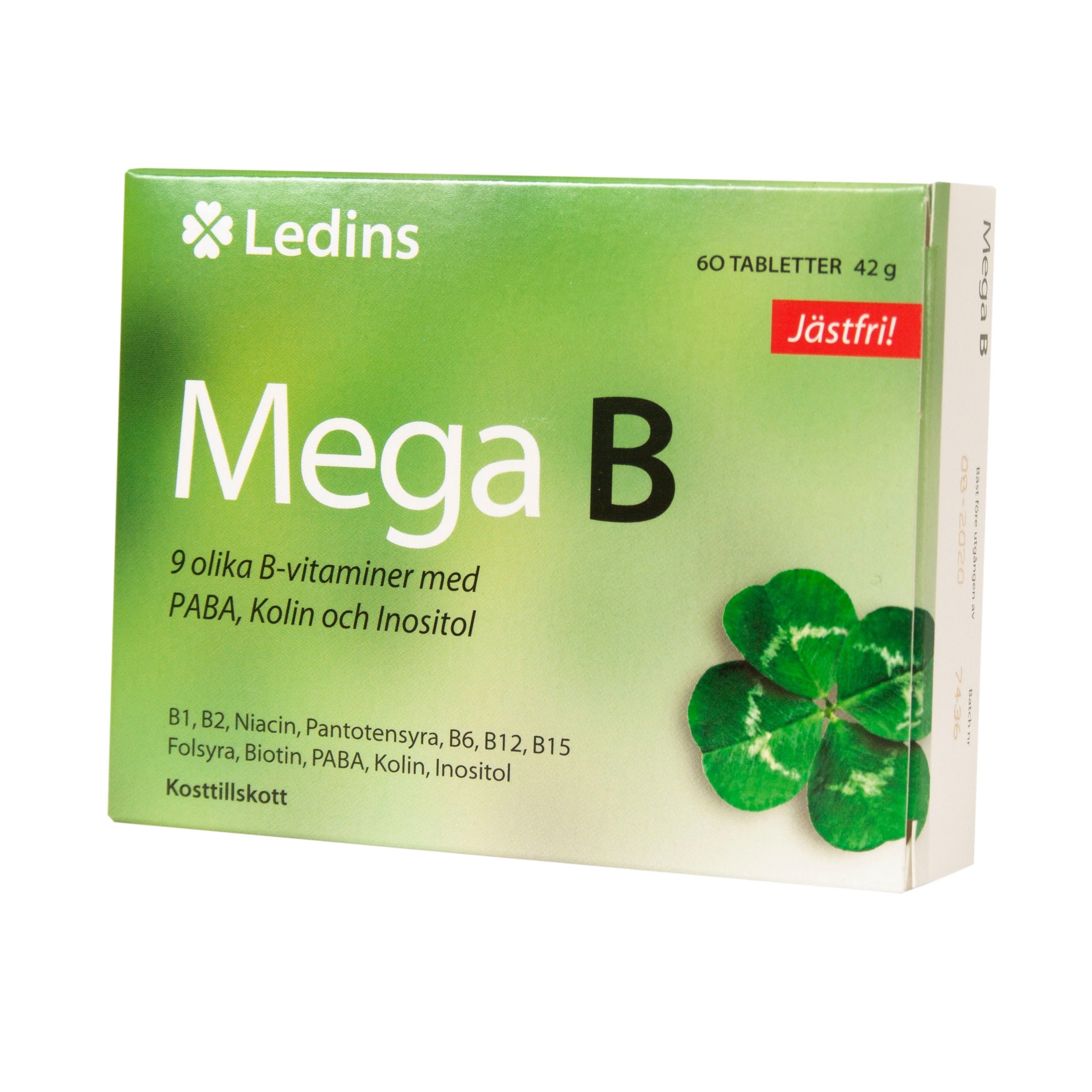 Mega B 60 tabletter