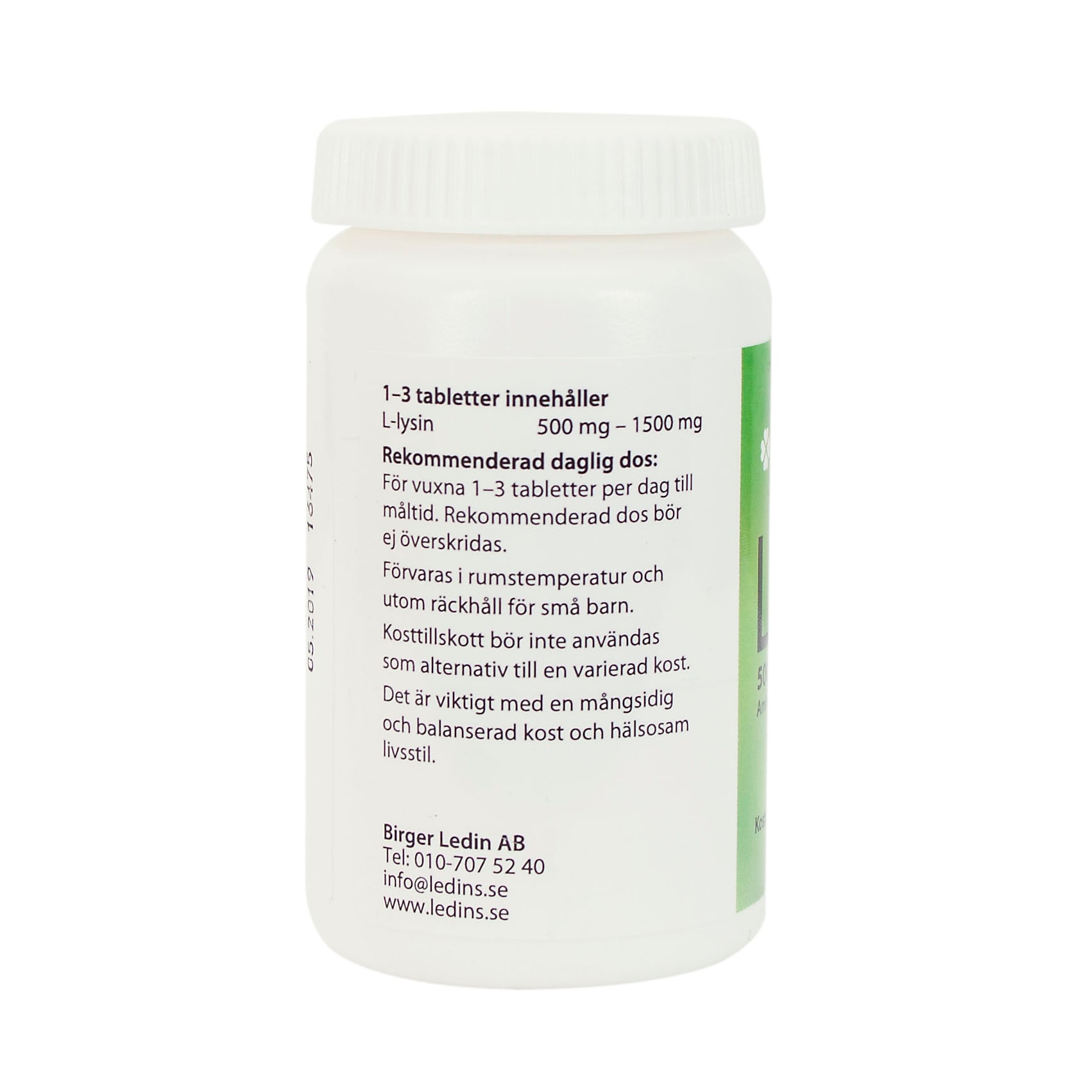 L-Lysin 60 tabletter