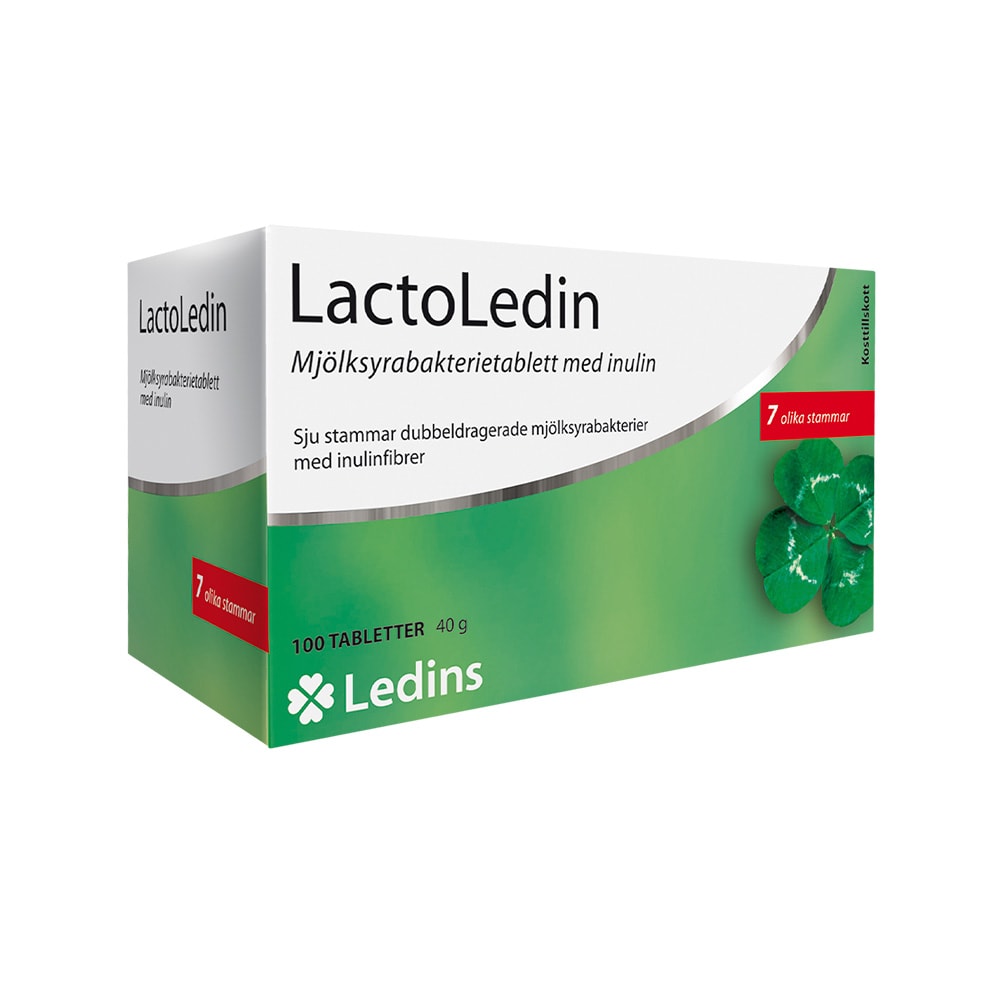 Lacoldin Köp Ledins LactoLedin 100 tabletter hos Hälsokraft