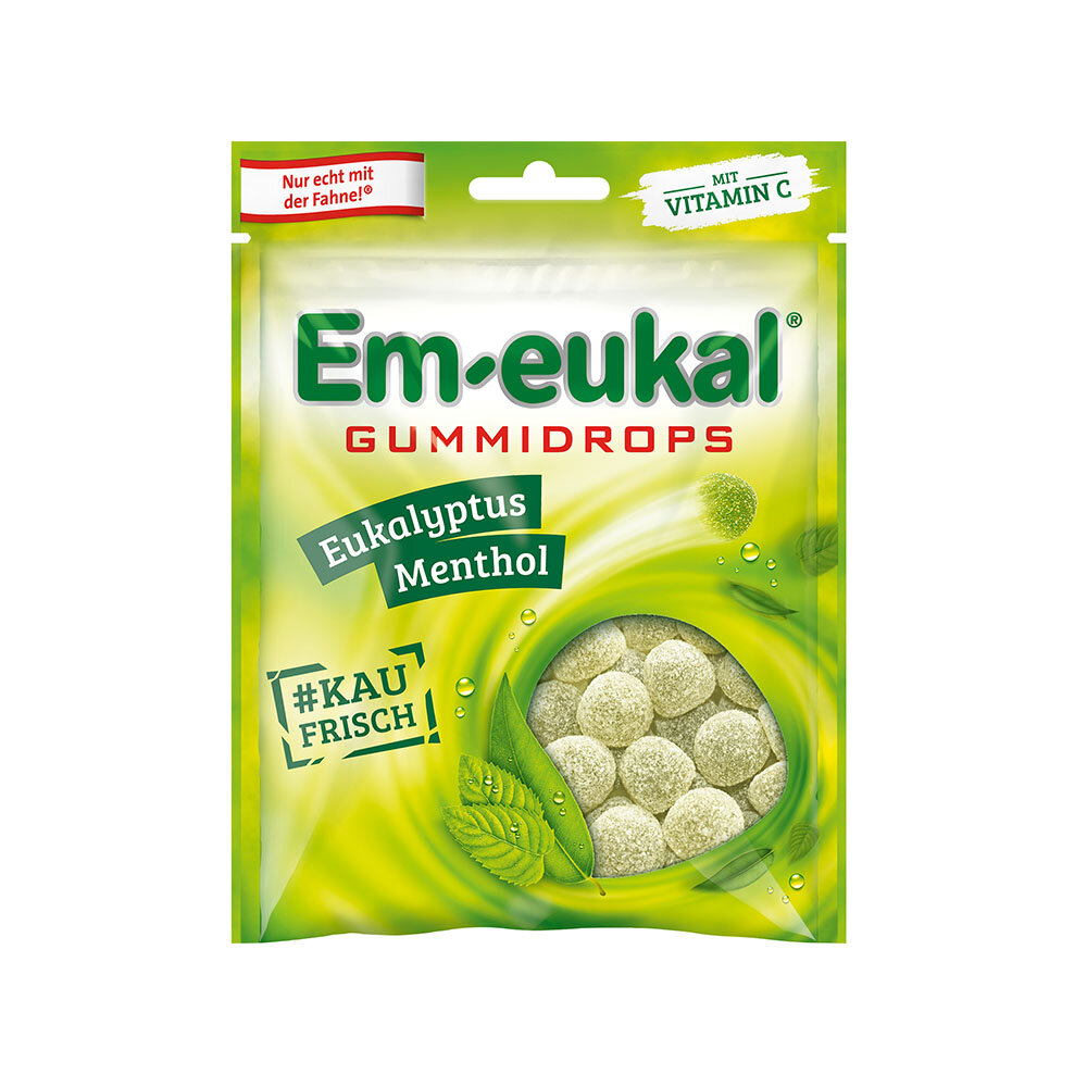 Gummidrops  Eukalyptus Mentol 90g