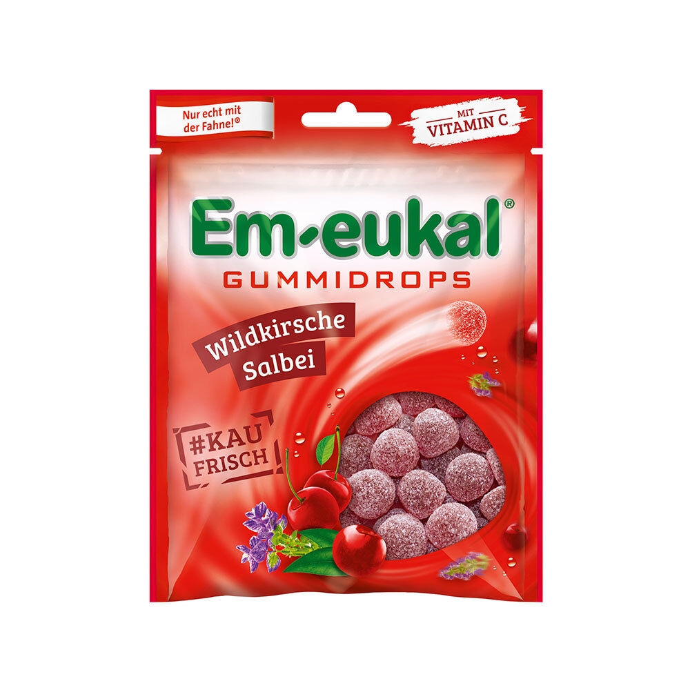 Gummidrops Vildkörsbär Salvia 90g