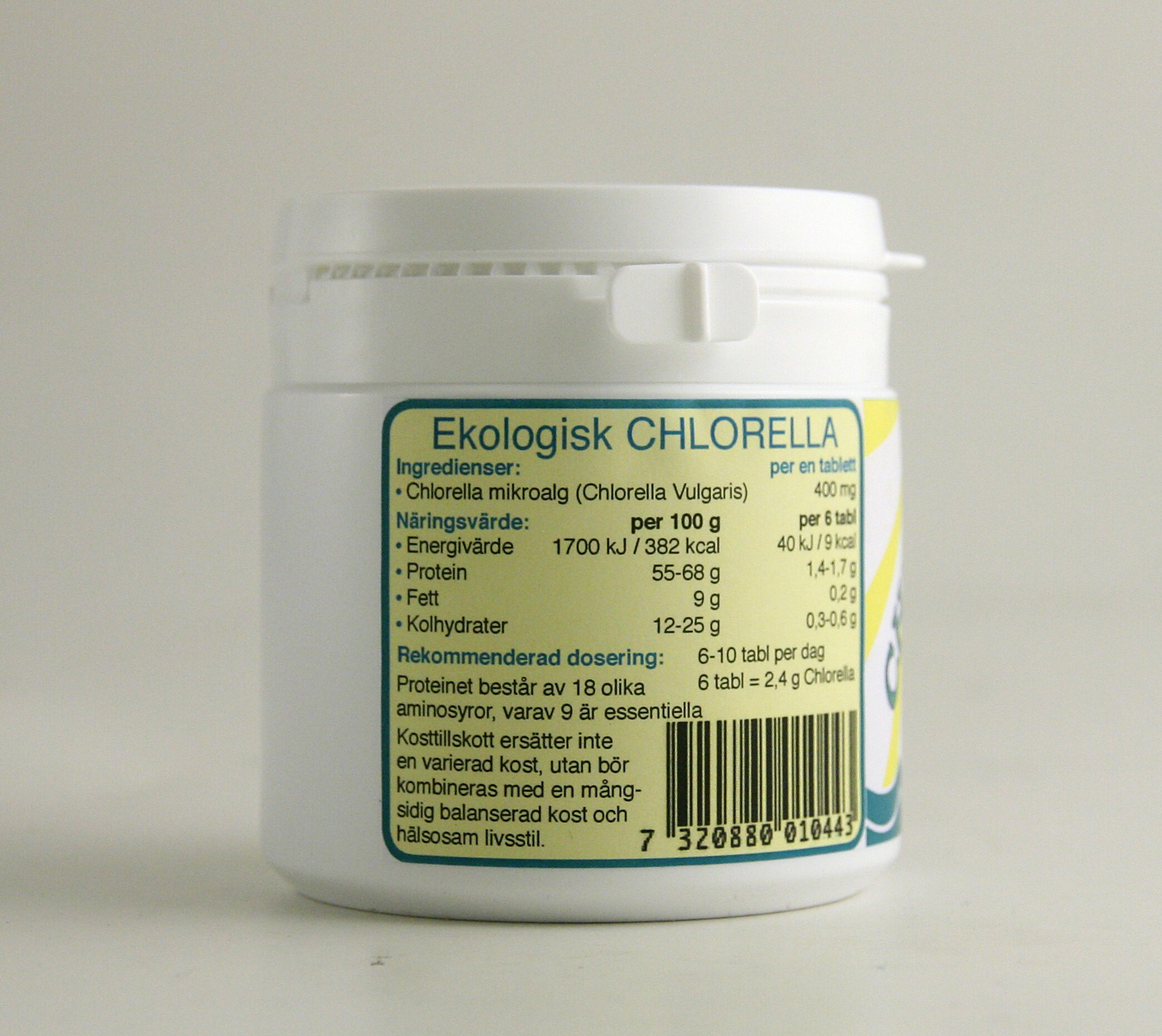 Chlorella 200 tabletter