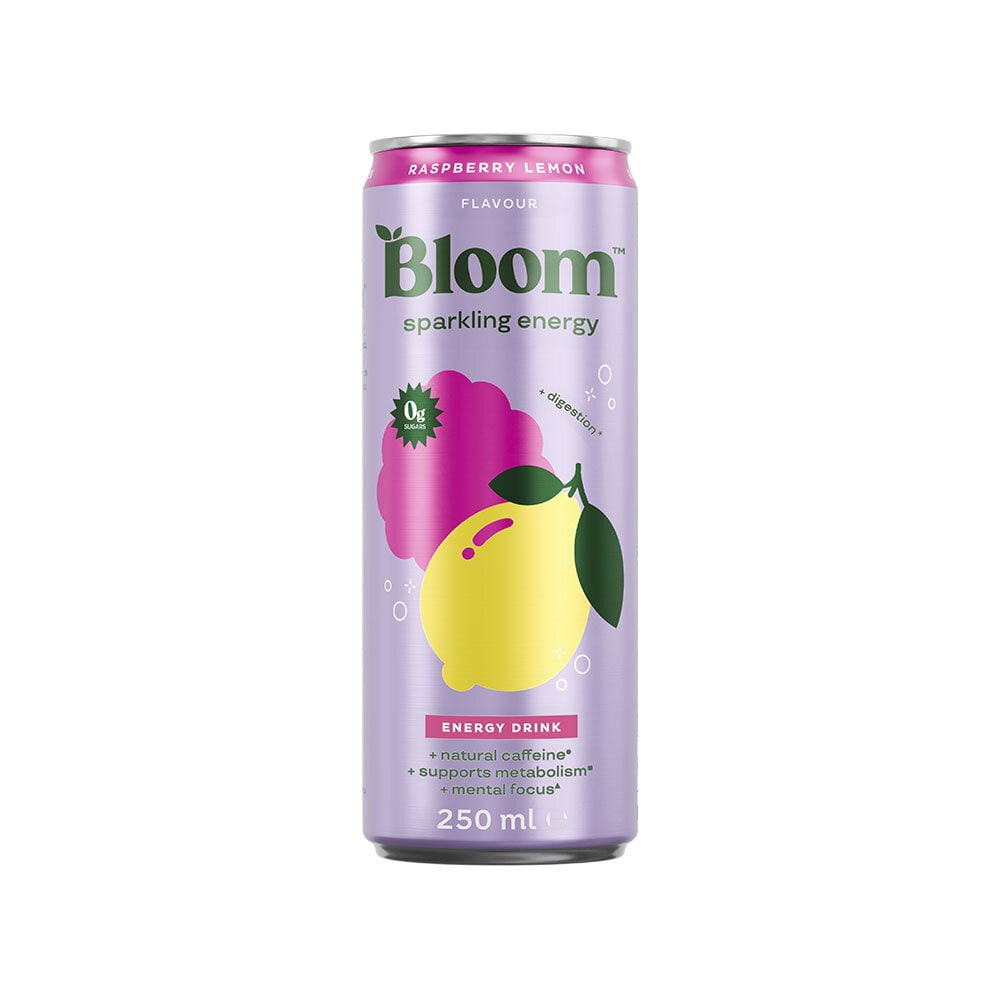 Sparkling Energy 250ml Raspberry Lemon