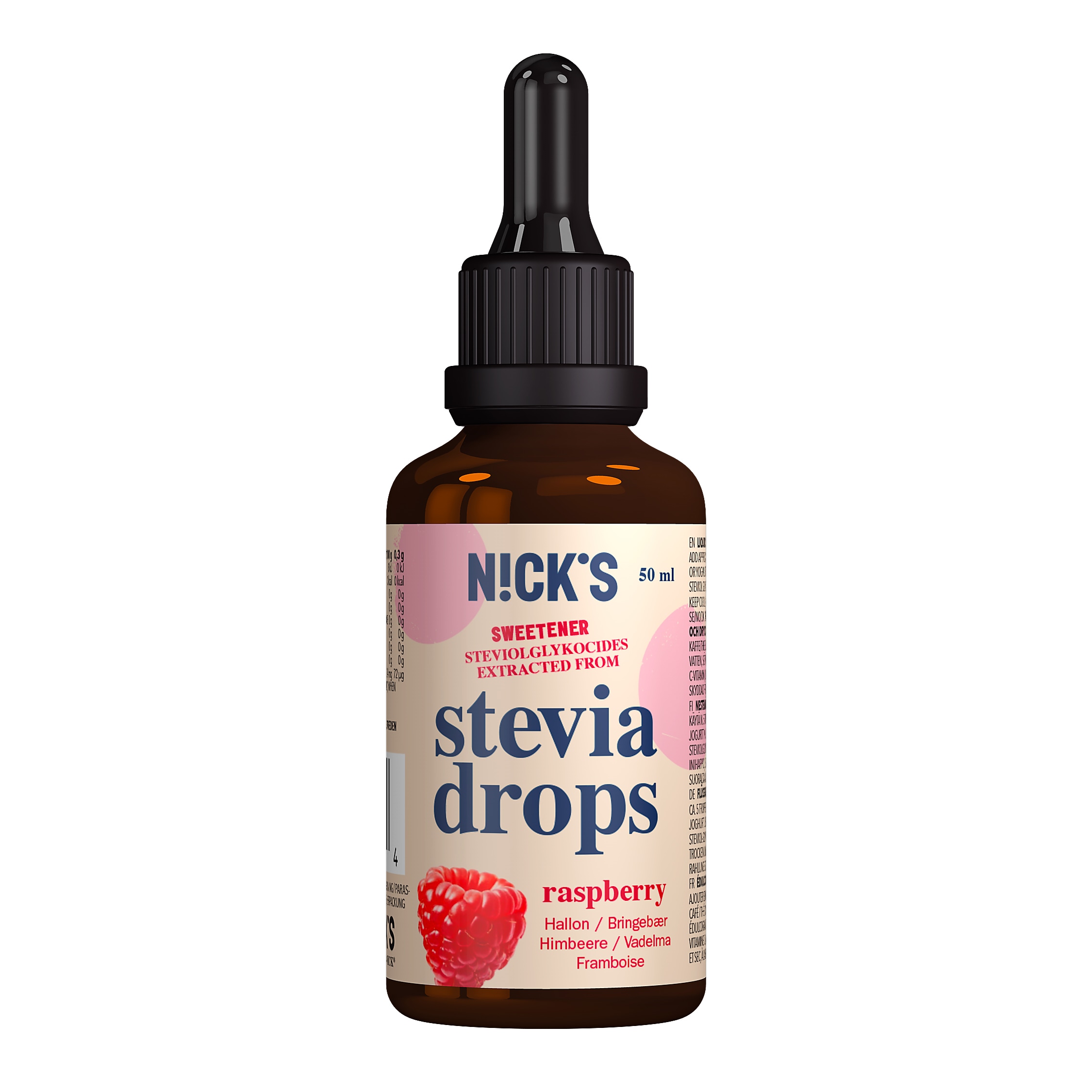Stevia Drops Raspberry 50ml