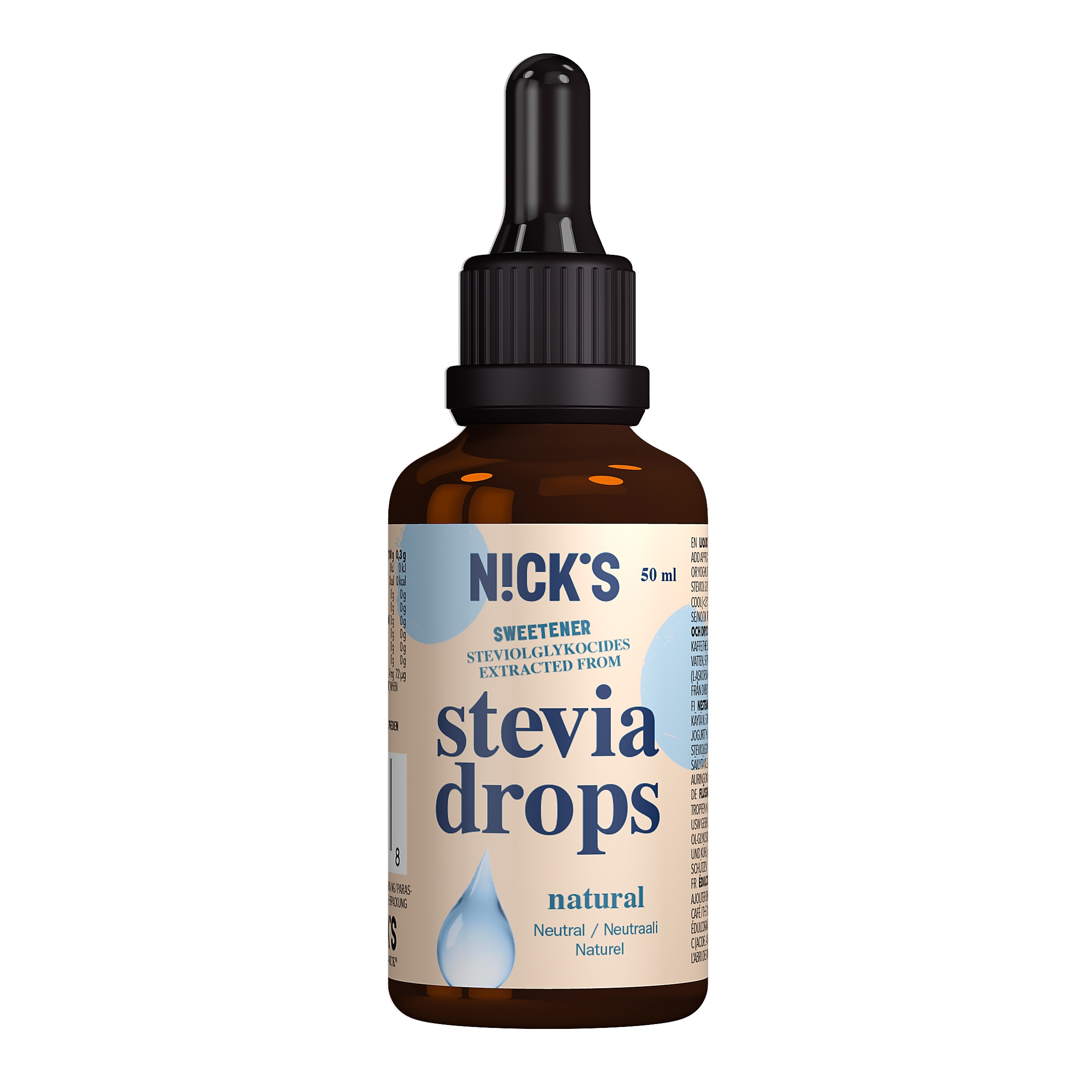 Stevia Drops Natural 50ml