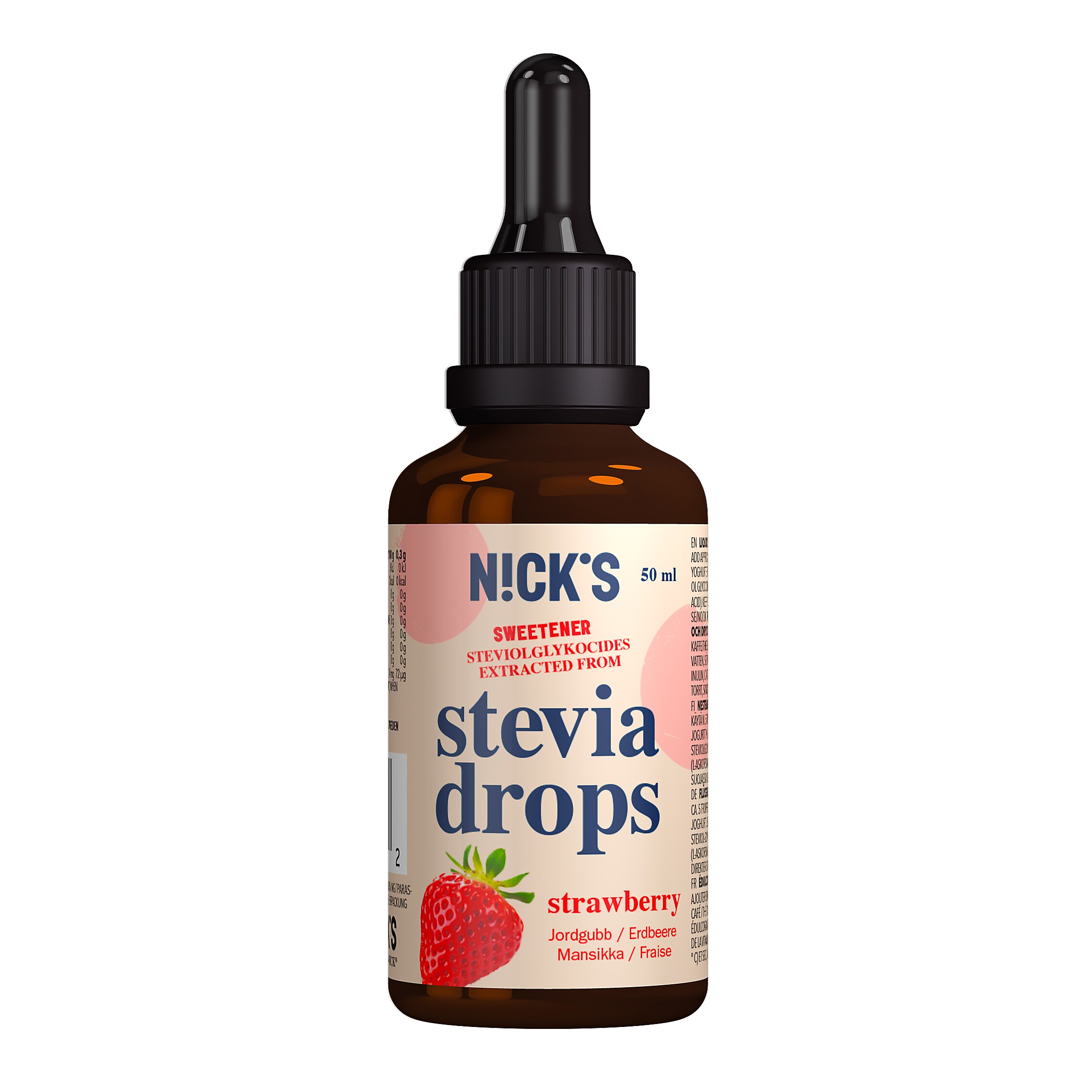 Stevia Drops Strawberry 50ml
