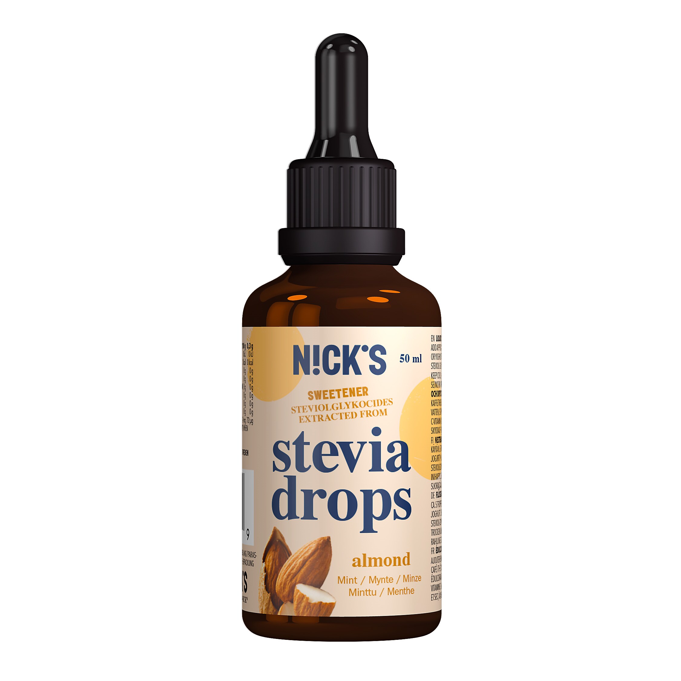 Stevia Drops Almond 50ml