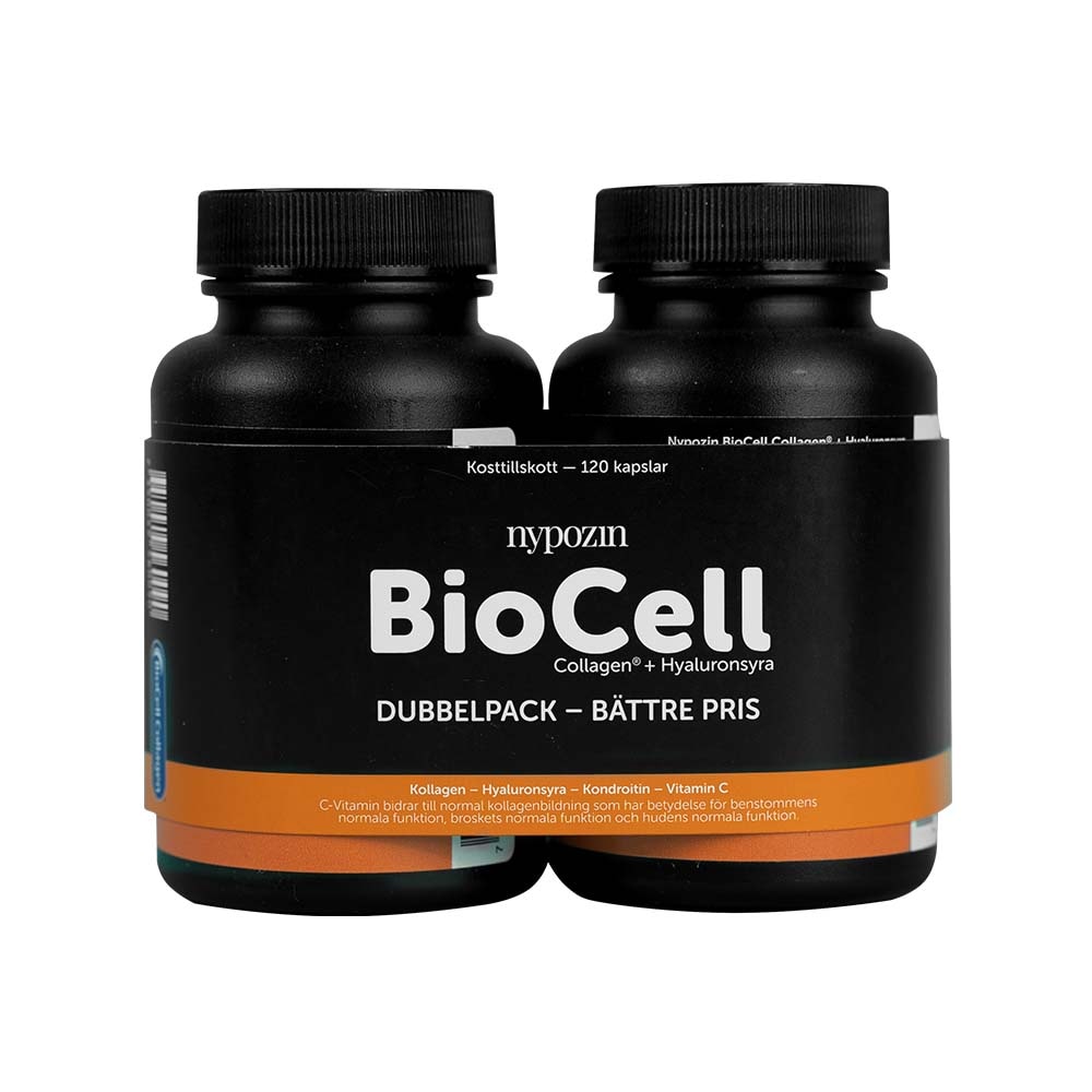Nypozin Biocell Dubbelpack 120 kapslar