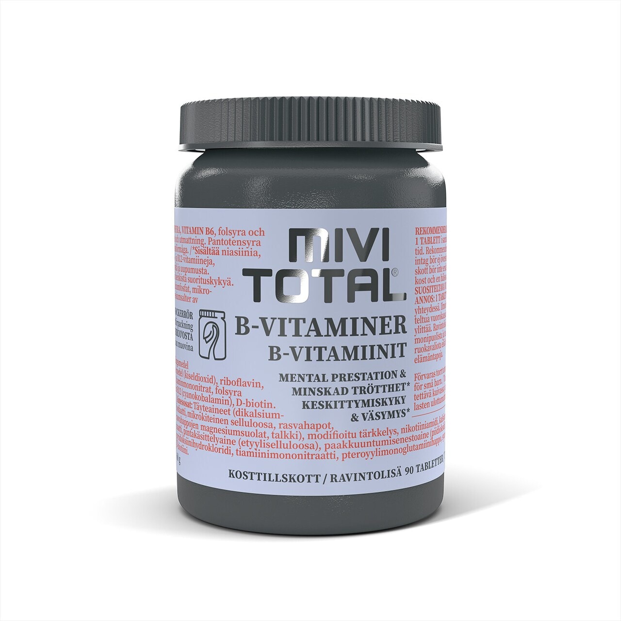 Mivitotal B-vitaminer 90 tabletter