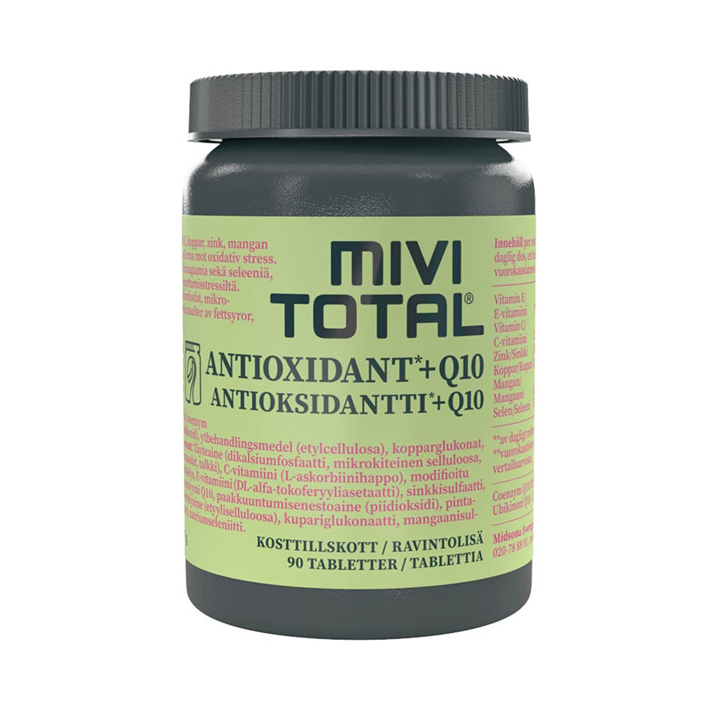 Mivitotal Antioxidant Q10 90 Tabletter