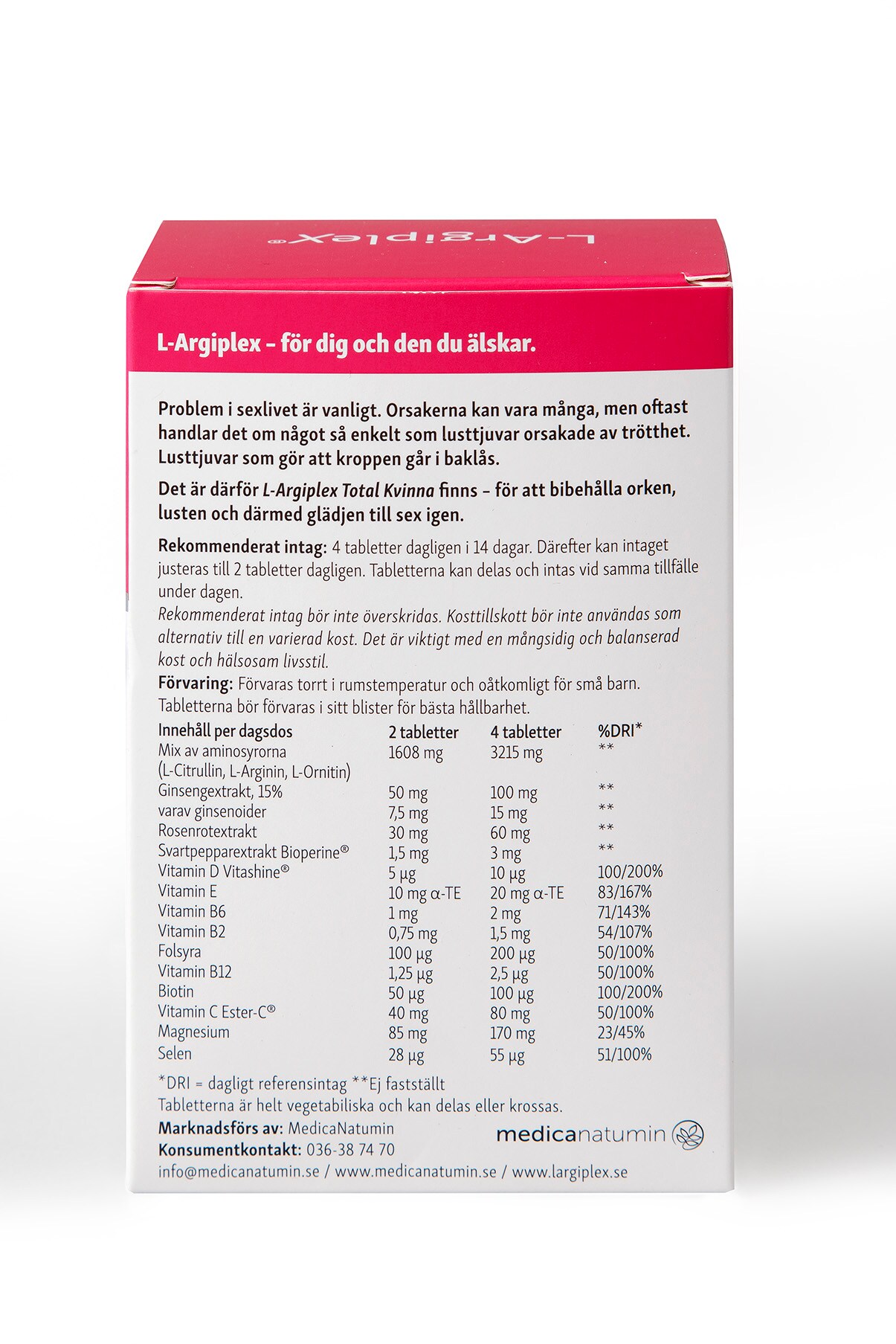 L-Argiplex Total Kvinna 90 tabletter