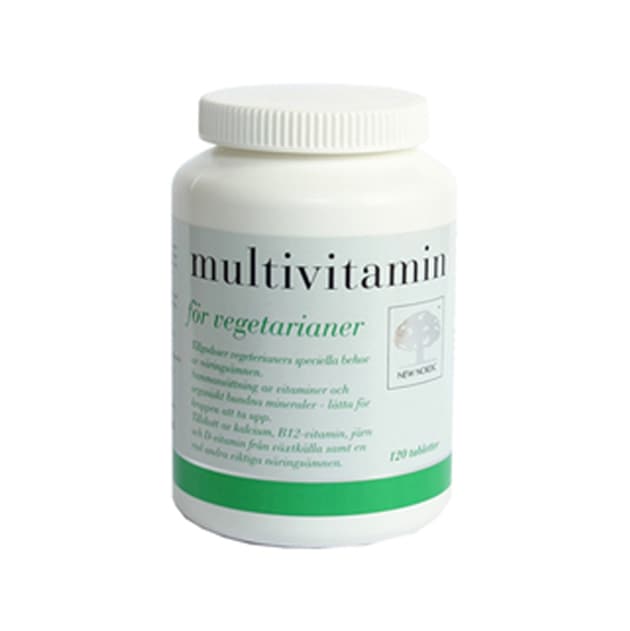 Multivitamin för vegetarianer 120 tabletter