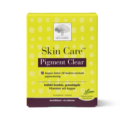 Skin Care Pigment Clear 60 tabletter