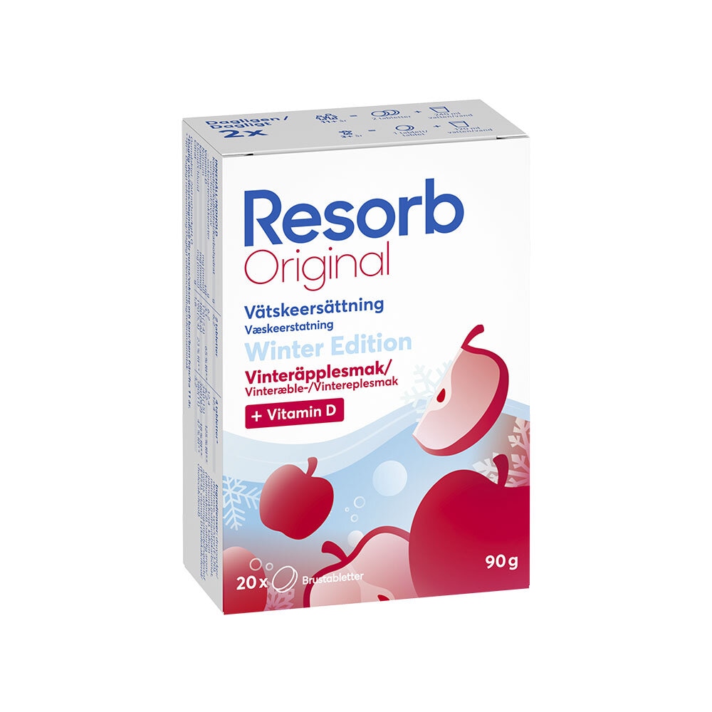 Original Vinteräpplesmak 20st brustabletter