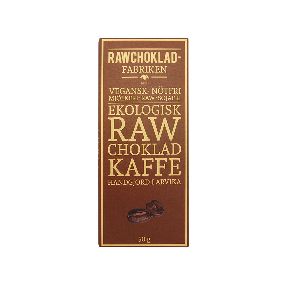 Choklad RAW Kaffe  50g