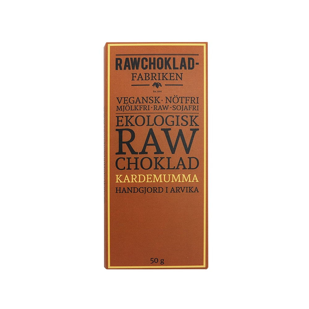 Choklad RAW Kardemumma 50g