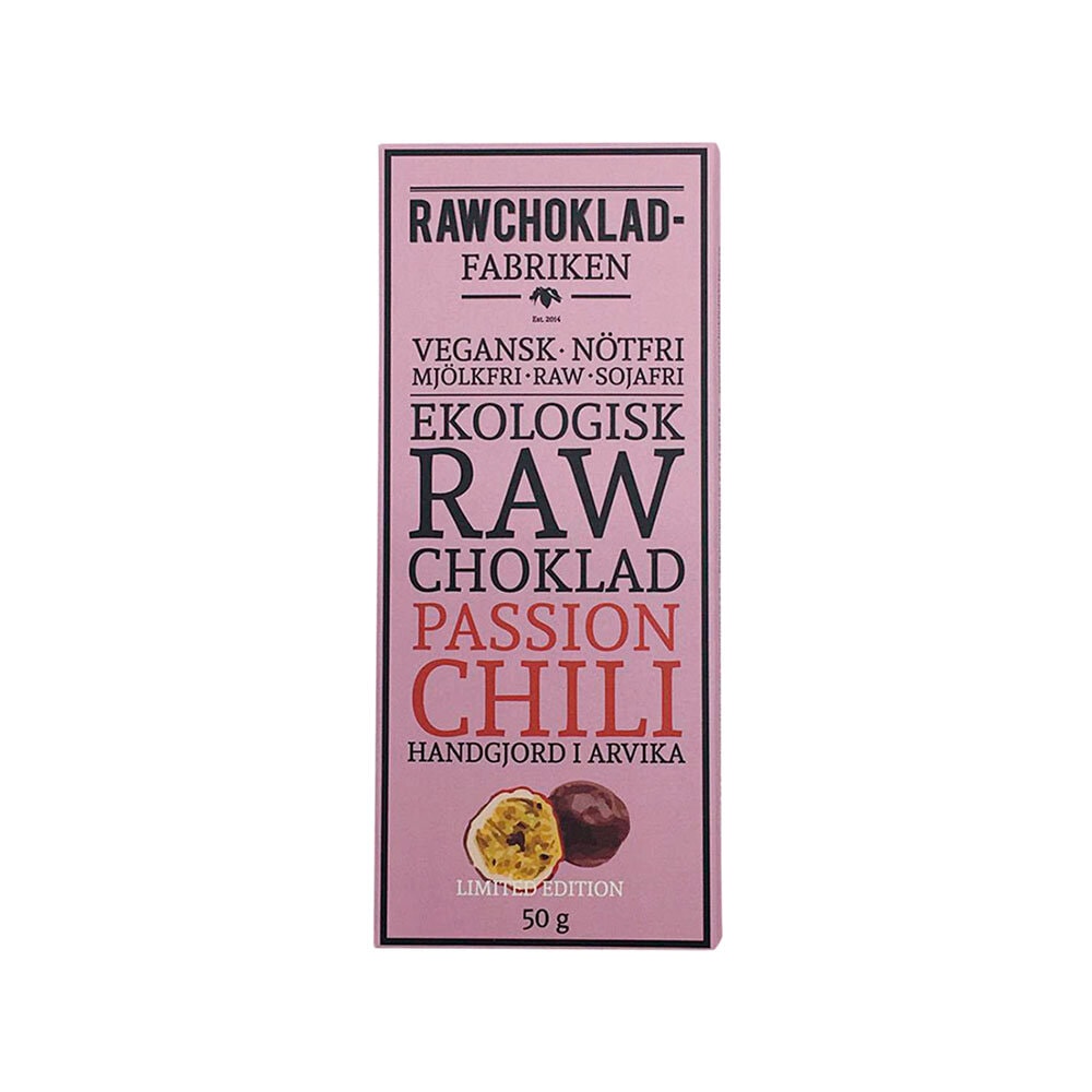 Choklad RAW Passion&Chili 50g