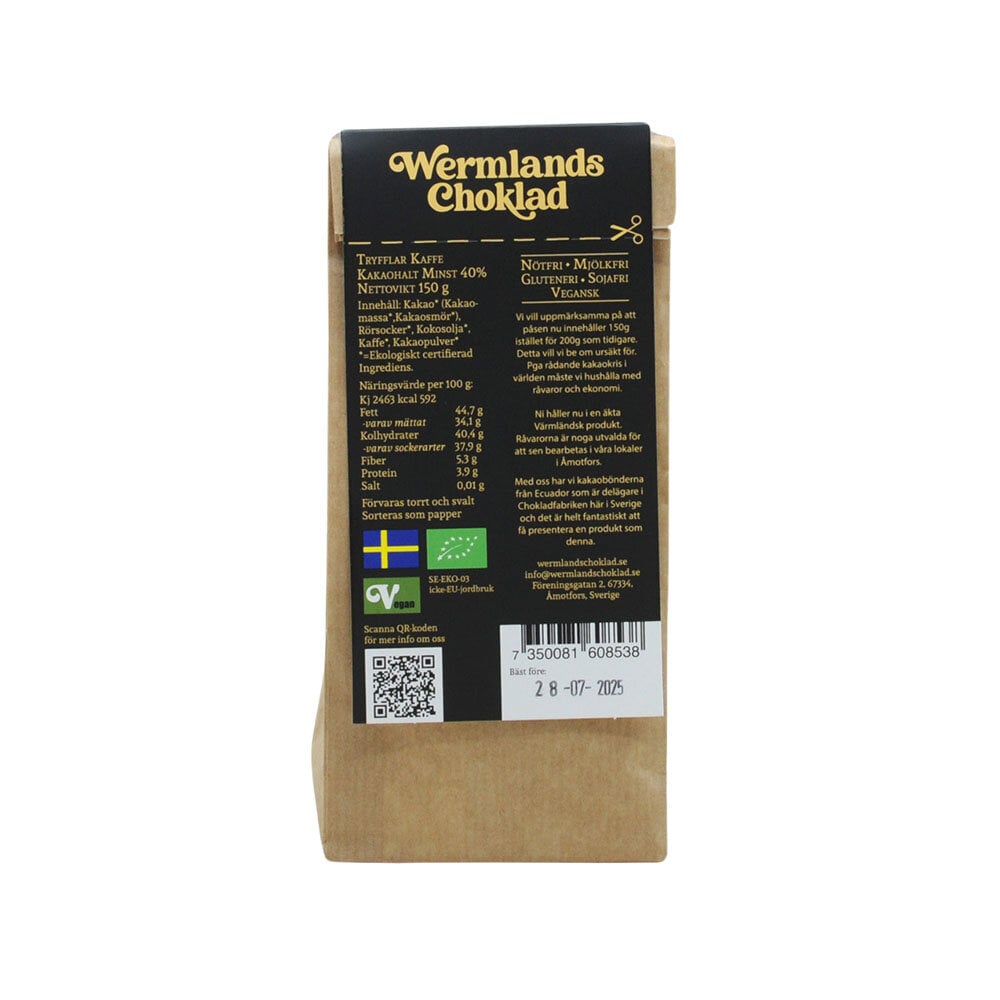 Choklad Tryfflar Kaffe 150g