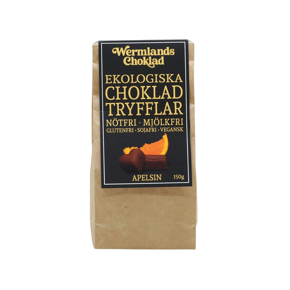 Choklad Tryfflar Apelsin 50g