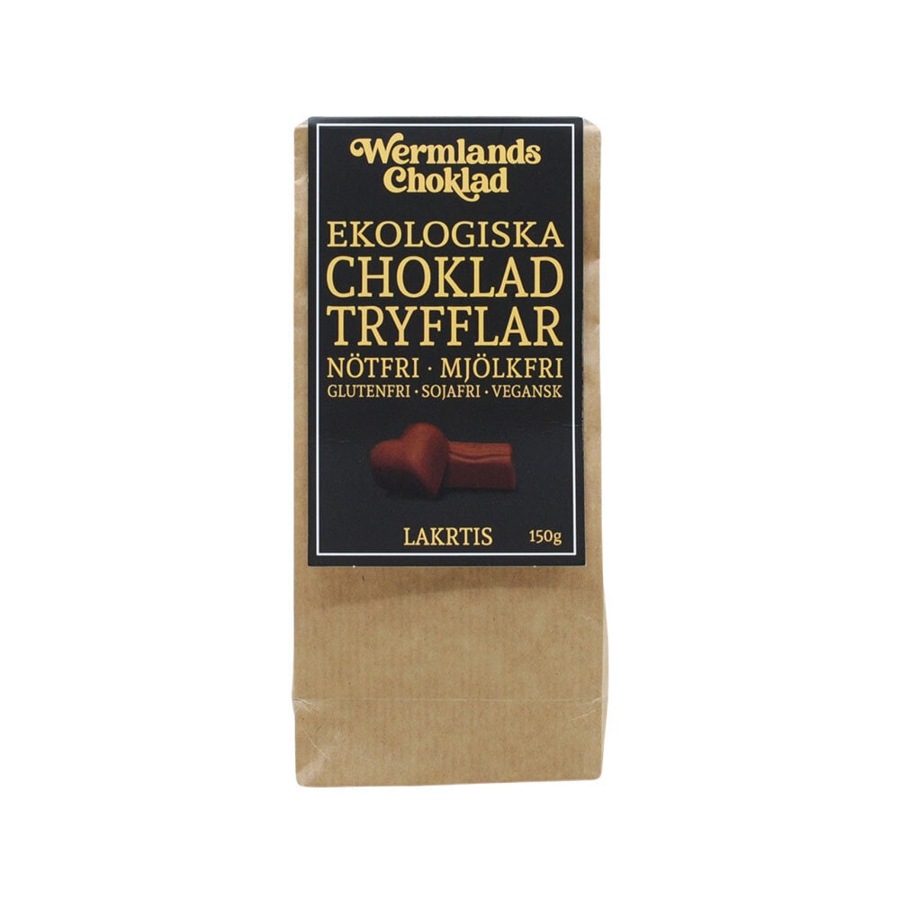 Choklad Tryfflar Lakrits 150g