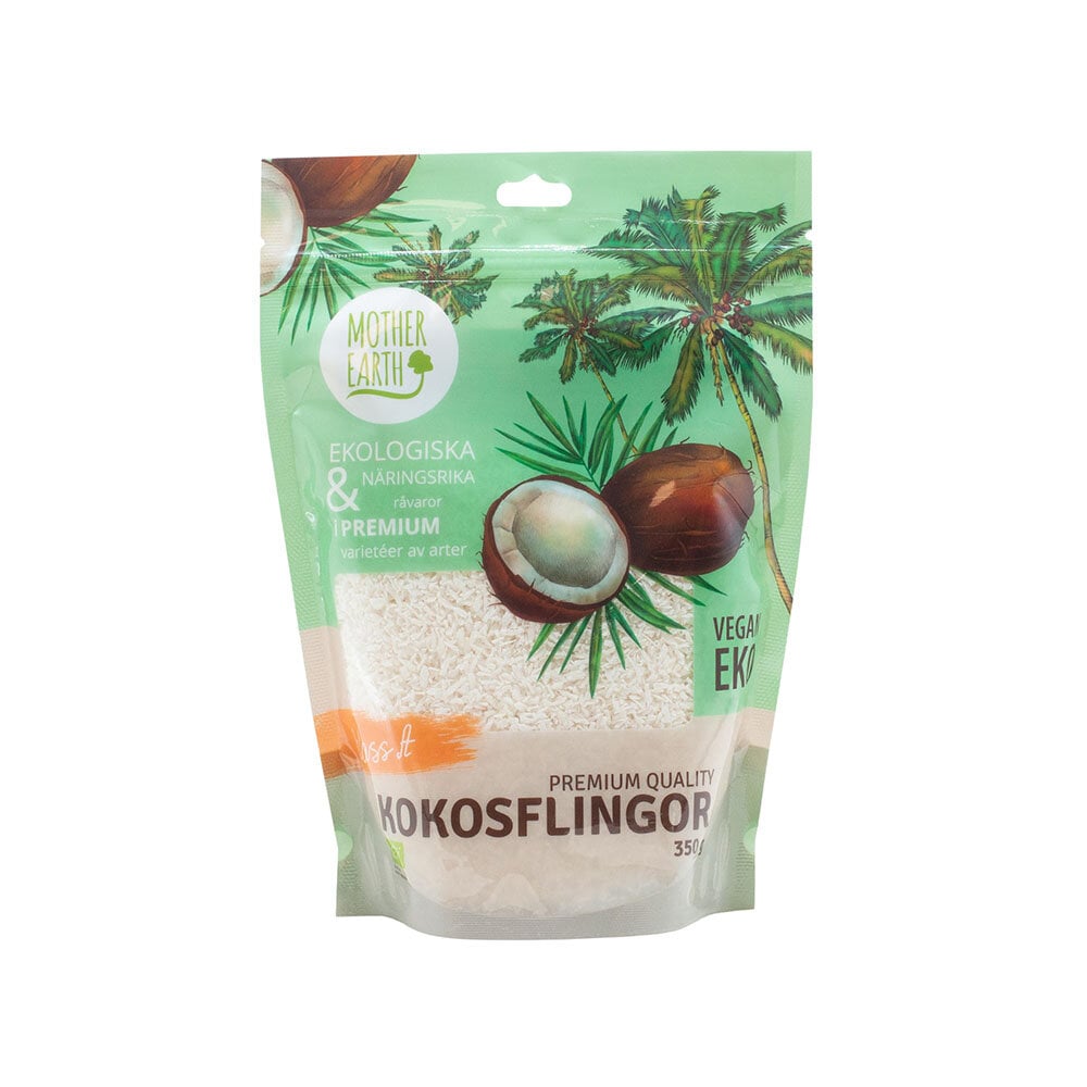 Återförslutningsbar-påse-med-ekologiska-kokosflingor-350g-från-Mother-Earth