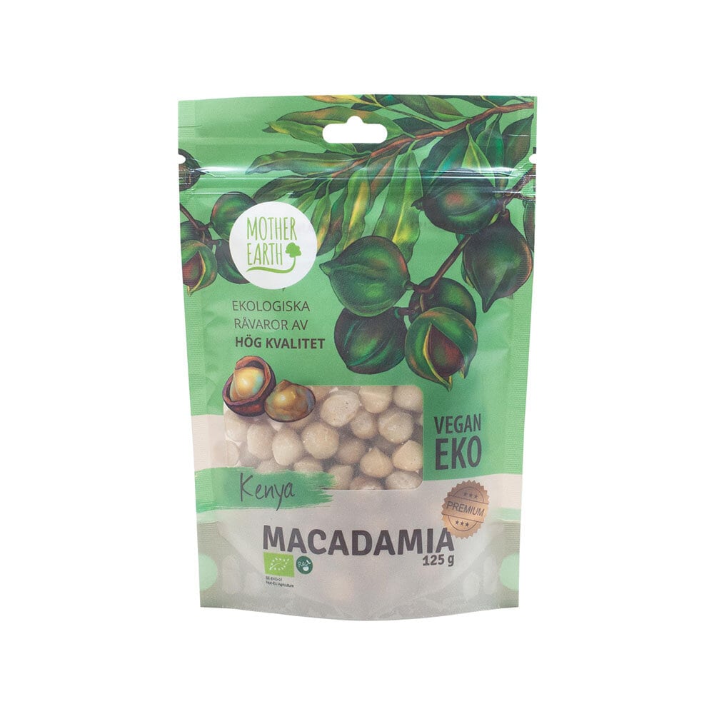 Macadamianötter Premium RAW 125g