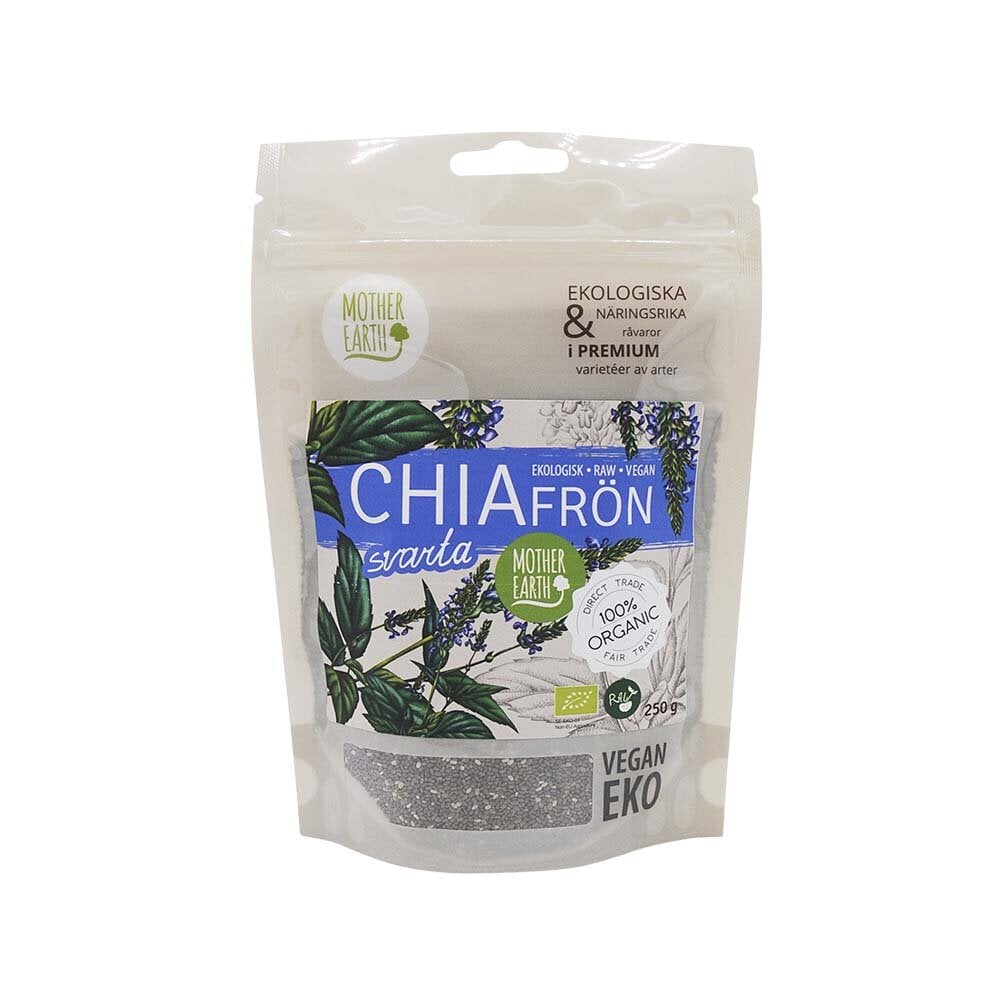Chiafrö svarta raw 250g