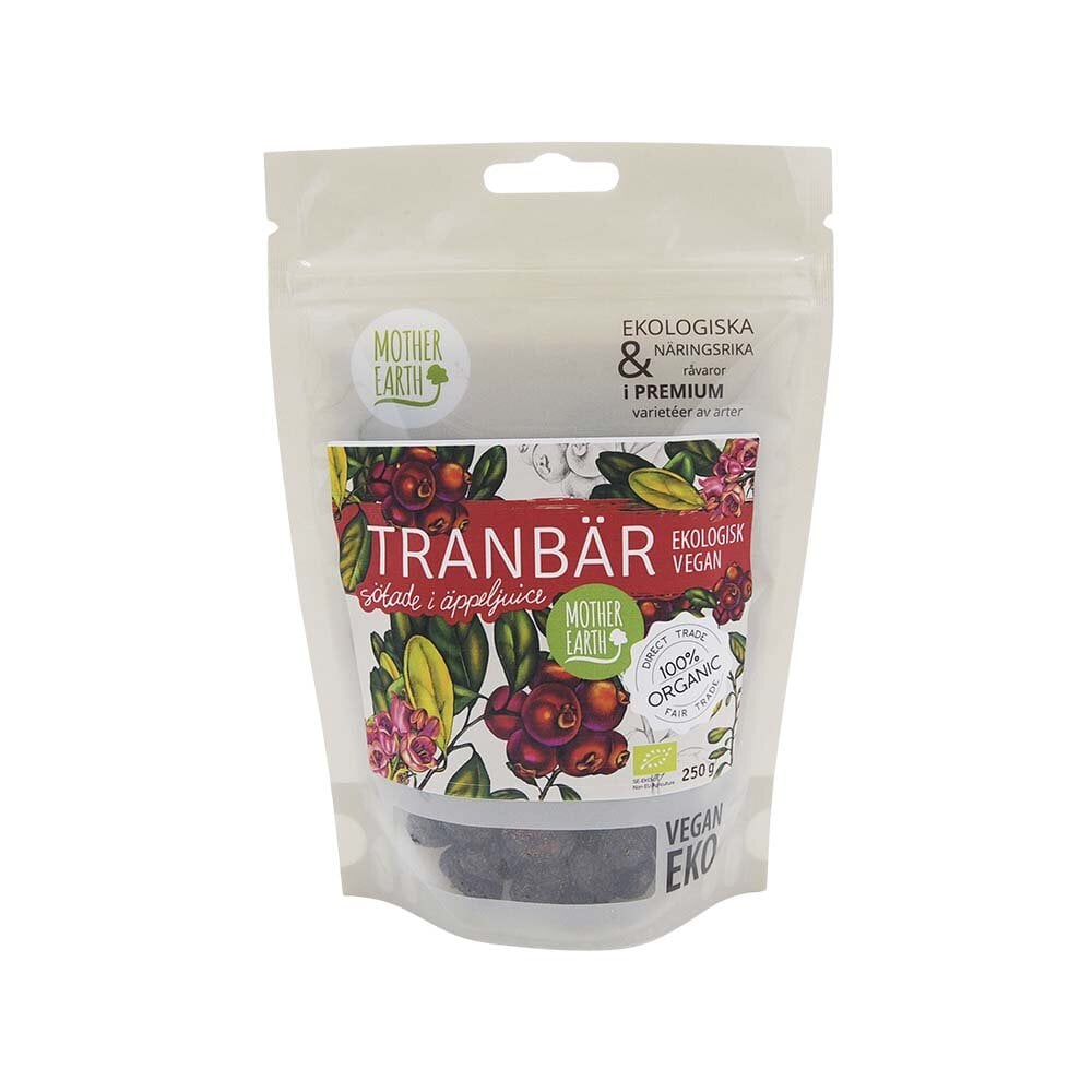Tranbär sötade i äppeljuice Premium 250g
