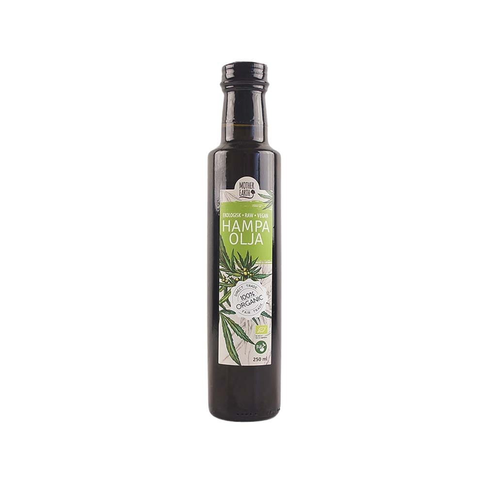 Hampaolja kallpressad raw 250ml