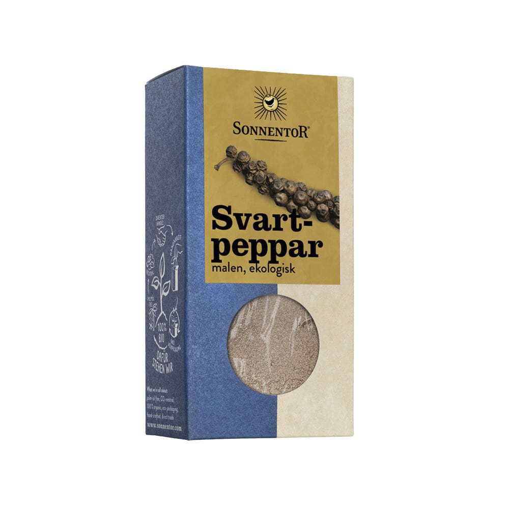 Svartpeppar Mald 50g