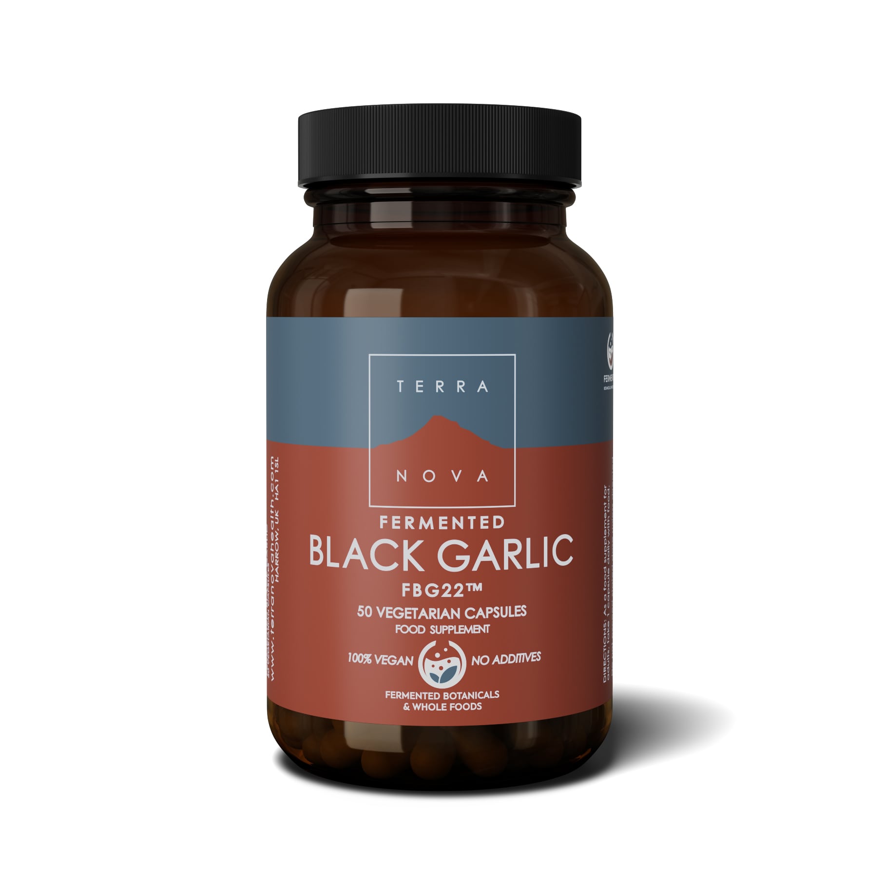 Fermented Black Garlic 300mg FBG-22 50 kapslar