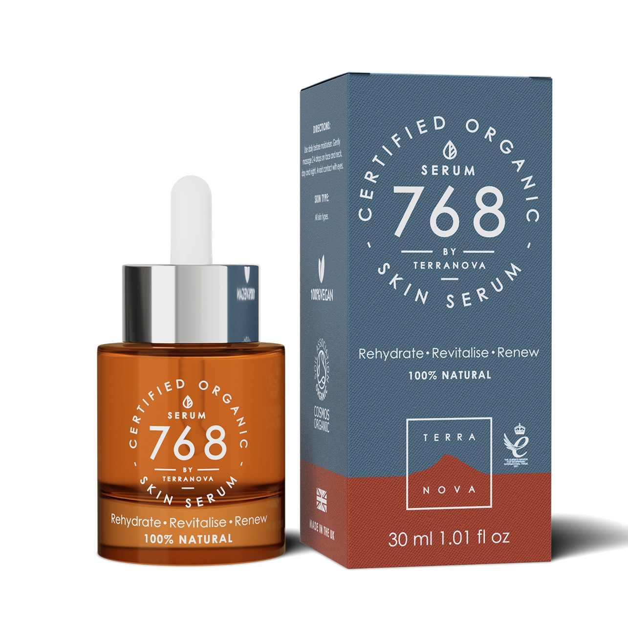 Organic Skin Serum No 768 30ml  
