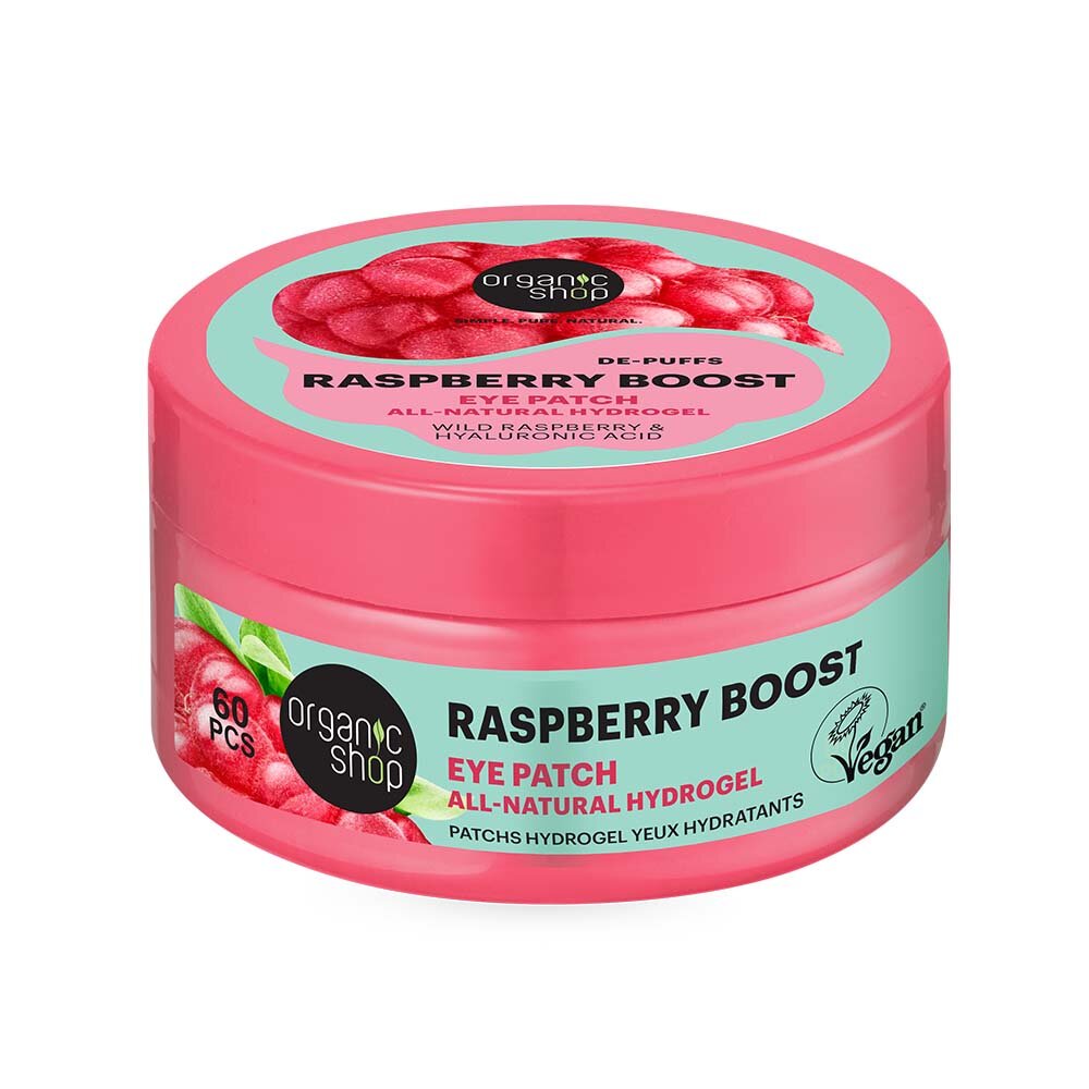 Raspberry Boost De-puffs Natural Hydrogel Eye Patch 60st