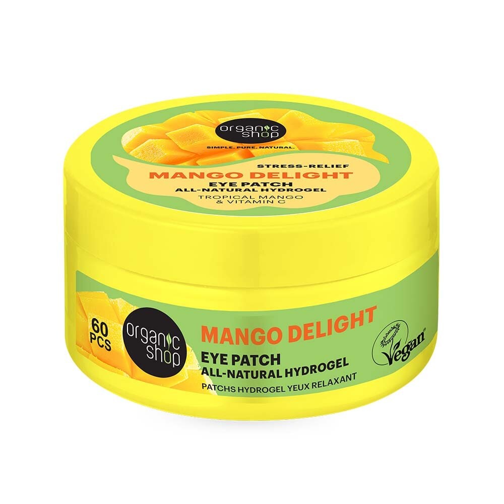 Mango Delight Stress Relief Natural Hydrogel Eye Patch 60st