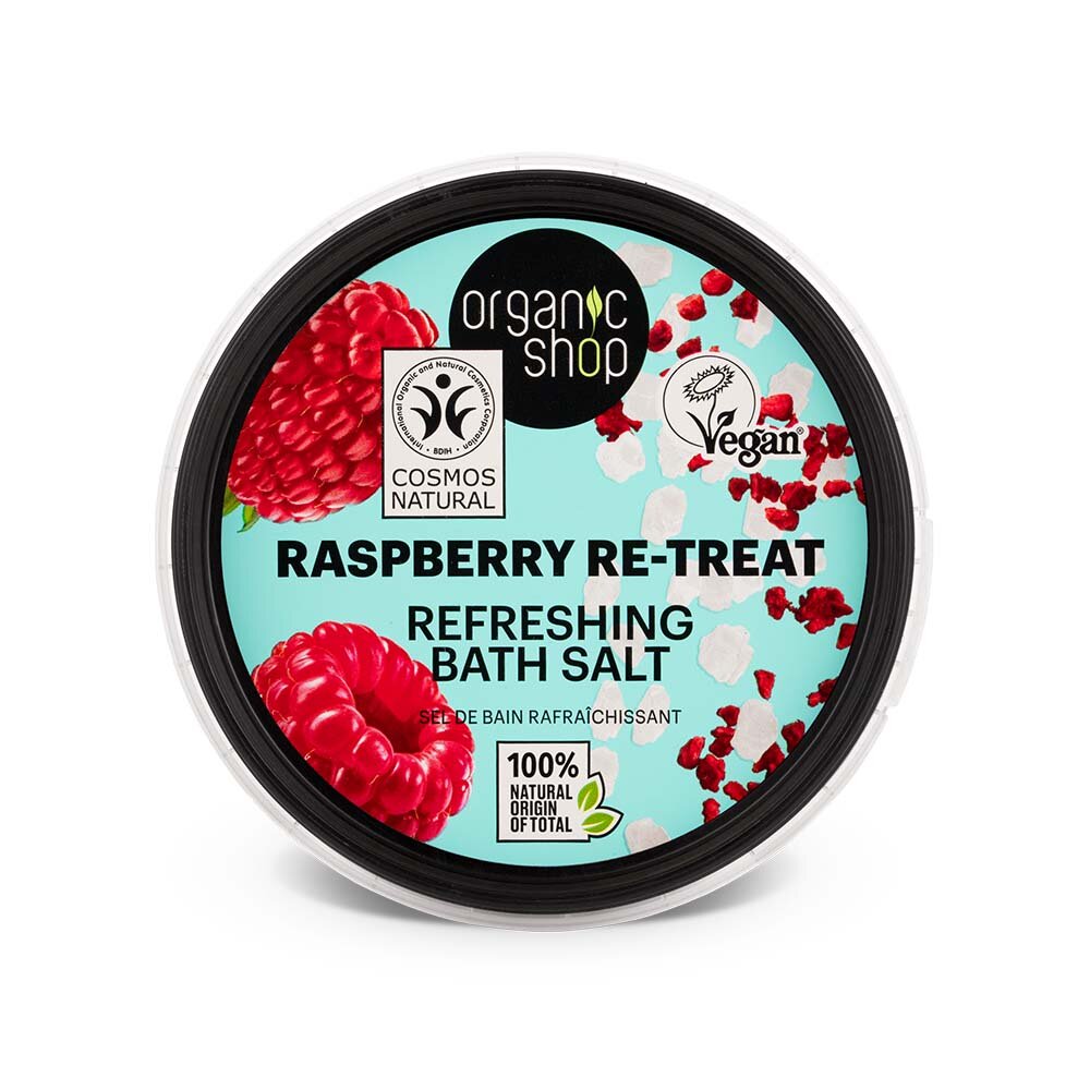 Raspberry Re-Treat Bath Salt Refreshing 300g