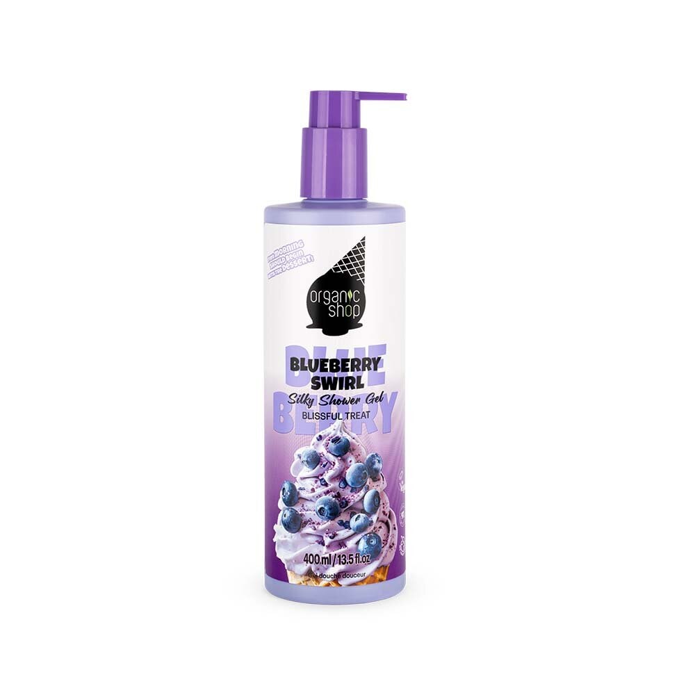 Silky Shower Gel Bluberry Swirl Blissful Treat 400ml
