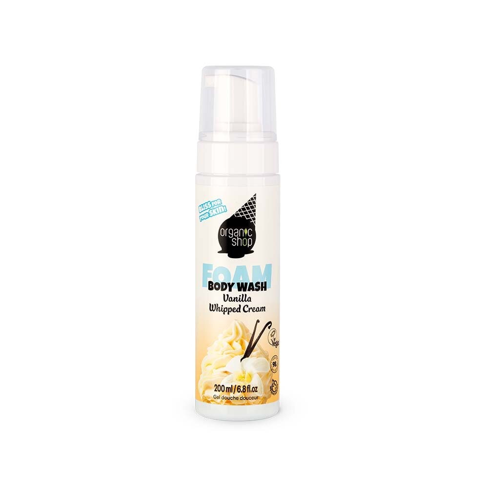 Foam Body Wash Vanilla Whipped Cream 200ml