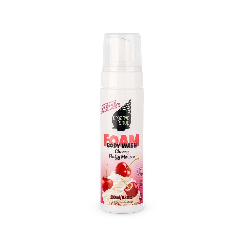 Foam Body Wash Cherry Fluffy Mousse 200ml