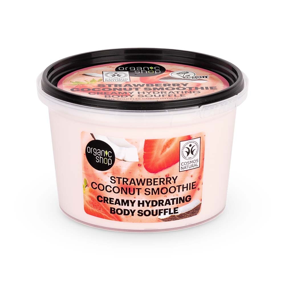 Strawberry Coconut Smoothie Creamy Hydrating Body Souffle 250ml