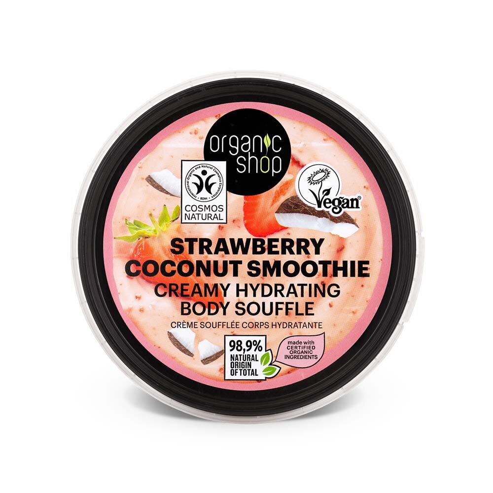 Strawberry Coconut Smoothie Creamy Hydrating Body Souffle 250ml