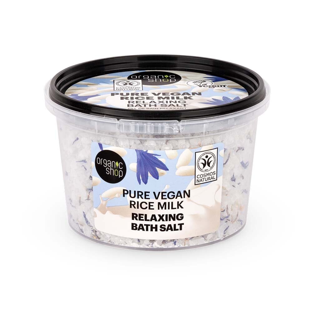 Pure Vegan Rice Milk Relaxing Bath Salt 300g