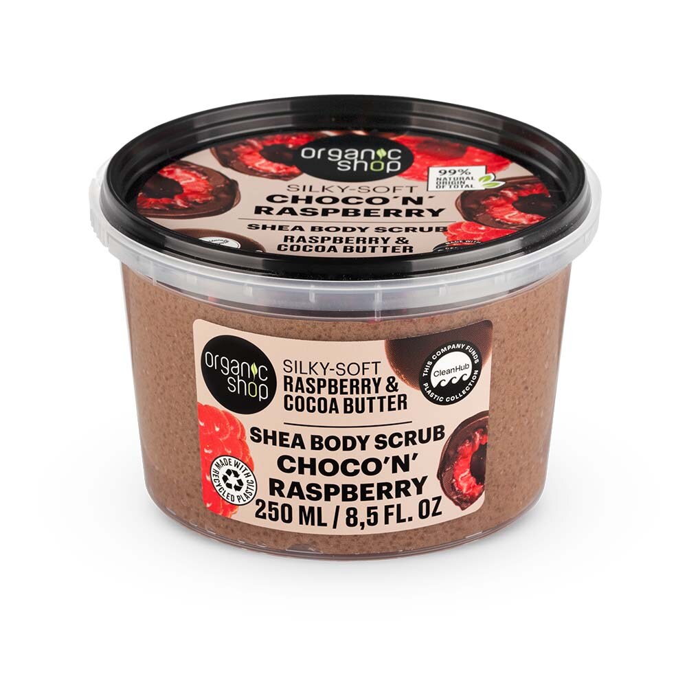 Choco'n'Raspberry Body Scrub Silky-Soft Raspberry&Cocoa 250ml