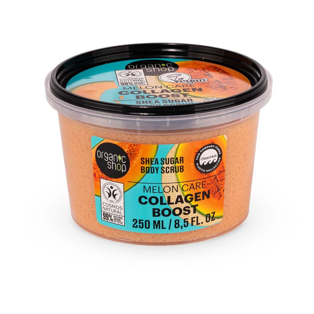 Collagen Boost Shea Sugar Body Scrub Melon Care 250ml